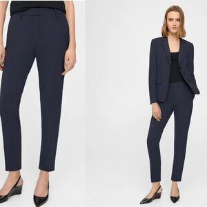 THEORY Navy blue slim ankle pants sz 8